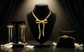 The Full Bow Collection — Necklace + Earrings + Bracelet
